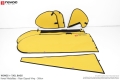 Kempf Modellbau - Piper Clipped Wing - 142 in - 360 cm
