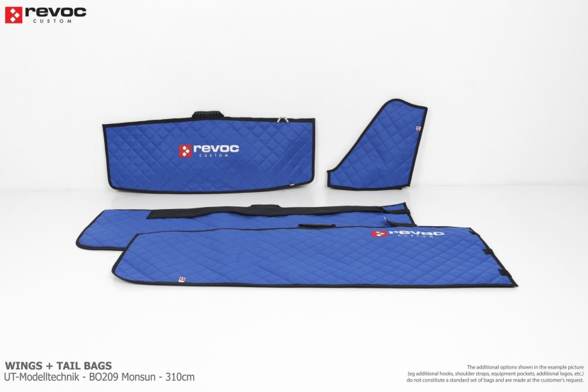 UT-Modelltechnik - BO 209 Monsun - 122 in - 310 cm