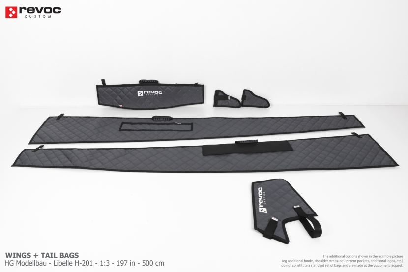 HG Modellbau - Libelle H-201 - 1:3 - 197 in - 500 cm