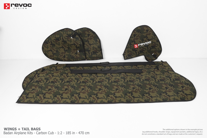 Badan Airplane Kits - Carbon Cub - 1:2 - 185 in - 470 cm