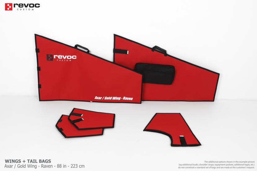 Axar / Gold Wing - Raven - 88 in - 223 cm