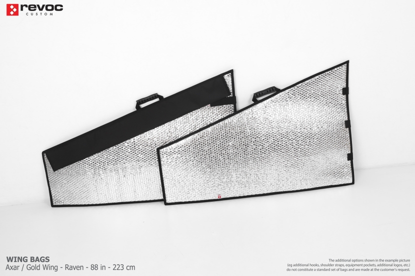 Axar / Gold Wing - Raven - 88 in - 223 cm