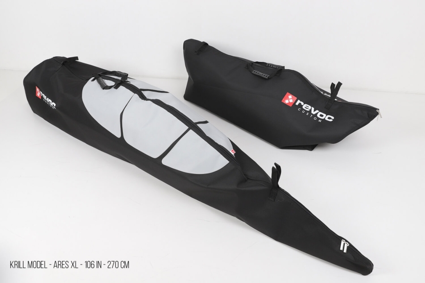 Krill Model - Ares XL - 106 in - 270 cm - Schwarz & sun cover - Gebraucht