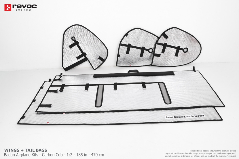 Badan Airplane Kits - Carbon Cub - 1:2 - 185 in - 470 cm