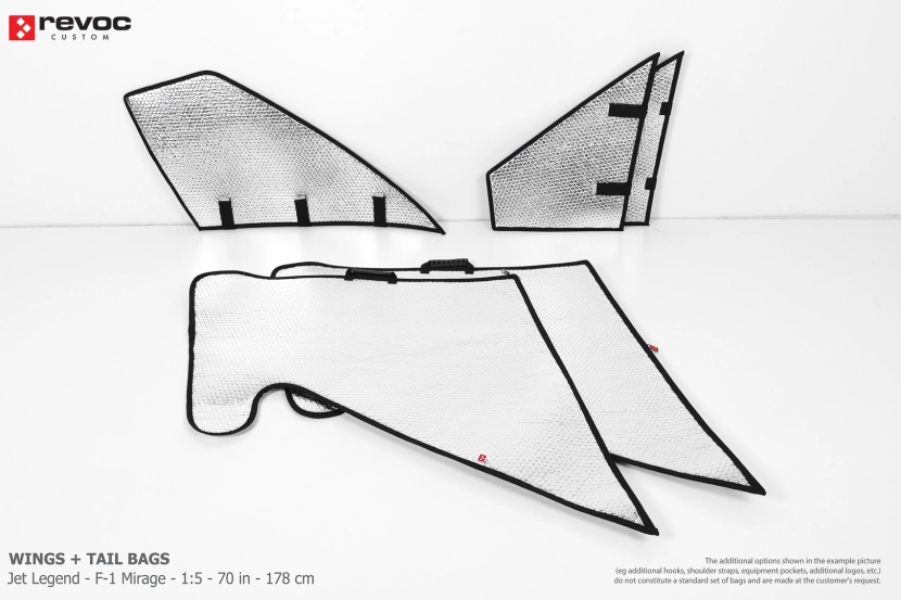 Jet Legend - F-1 Mirage - 1:5 - 70 in - 178 cm