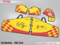 GB Models - Yak-55m - 71 in - 180 cm