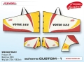 3W Modellmotoren - Votec 322 - 118 in - 300 cm