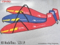 HB Modellbau - SZD-59 - Acro - 236 in - 600 cm