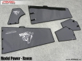 Model Power / Petr Zak - Raven - 106 in - 270 cm