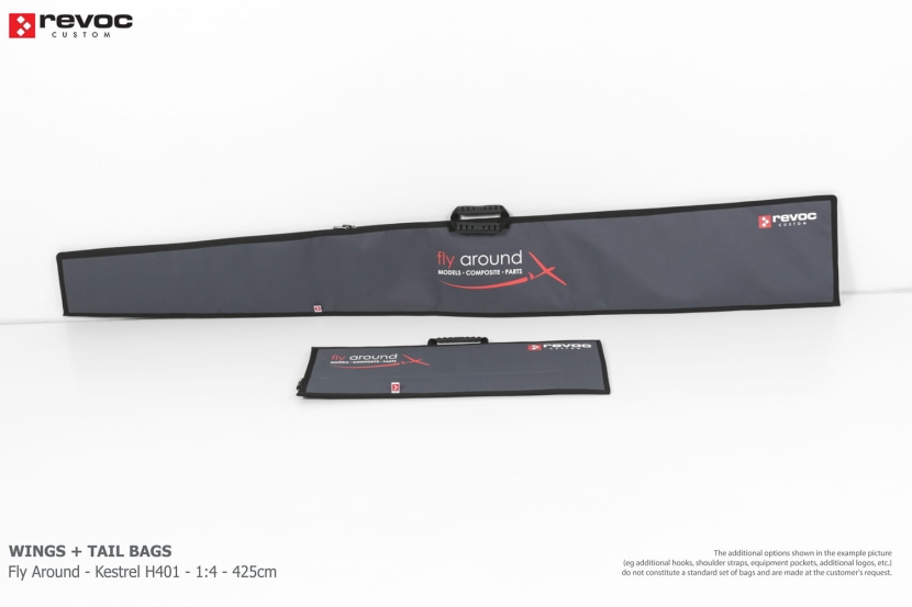 Fly Around - Kestrel H401 - 1:4 - 167 in - 425 cm