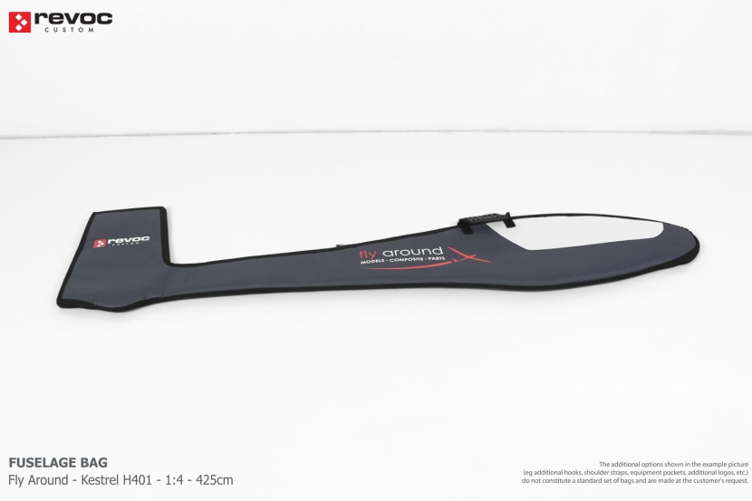 Fly Around - Kestrel H401 - 1:4 - 167 in - 425 cm