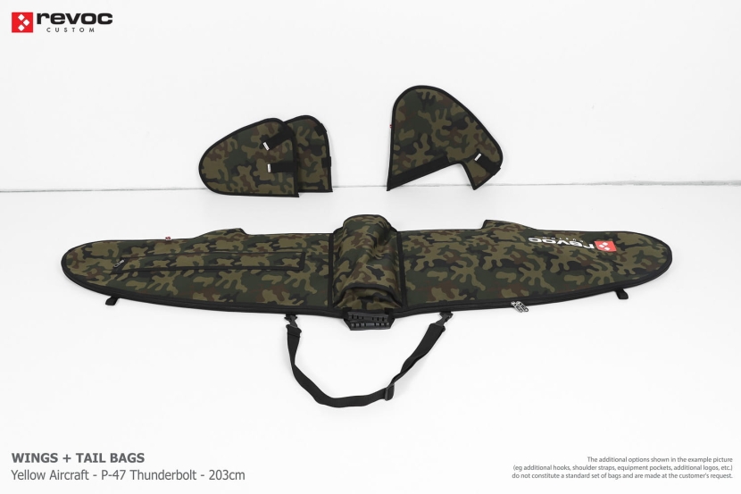 Yellow Aircraft - P-47 Thunderbolt - 80 in - 203 cm