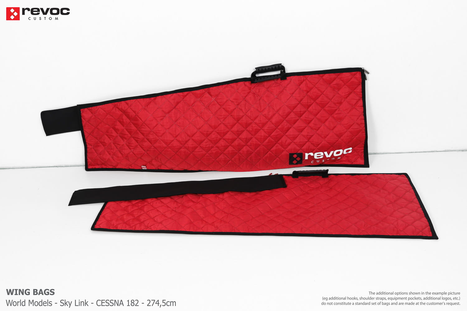 World models sky link cessna 182 274cm revoc wing bags